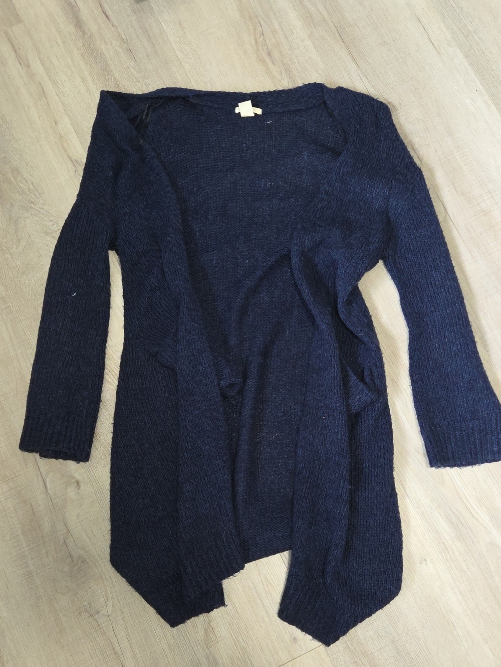 H&M Dark Navy Duster Cardigan